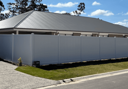 Victoria full privacy fence gallery on a corner boundary by Queensland Fencing Specialists