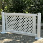Temporary Fence - Lattice Style 1 m